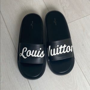Authentic Louis Vuitton slides